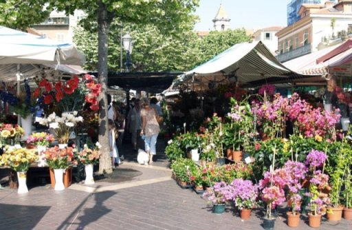 Цветочный рынок в Ницце
