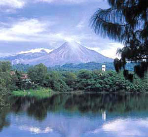 Вулкан Колимы в Мексике