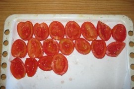 Приготовление вяленых помидоров - шаг 3.