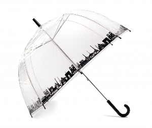 Прозрачный куполообразный зонтик